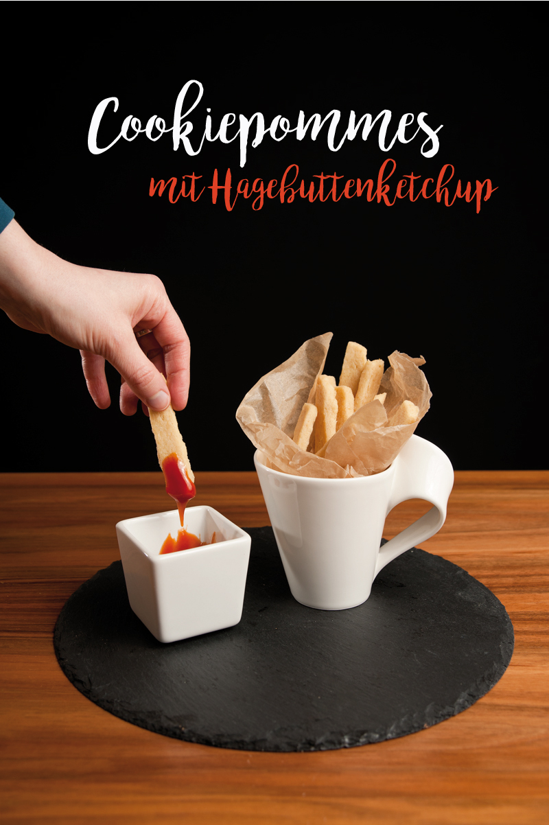 Leckere süße Pommes aus Dinkelmehl